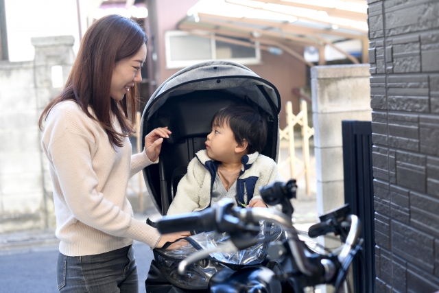 自転車のチャイルドシート