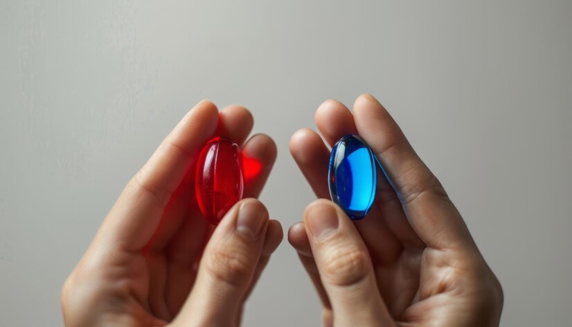 The red pill and blue piill