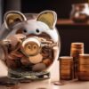 種銭を貯金する